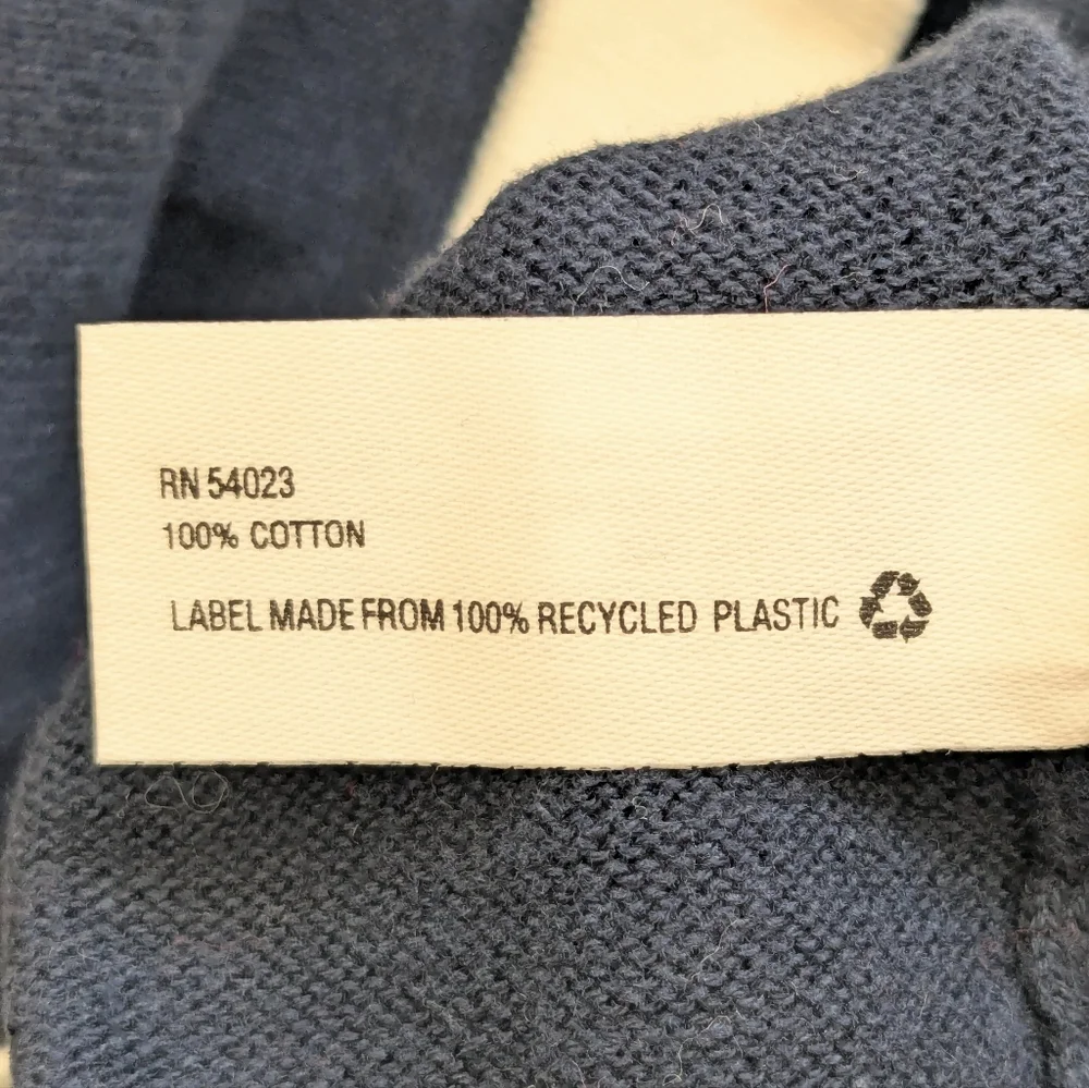 NWT GAP Lady Sweater Cardigan Navy Cream - 5T
